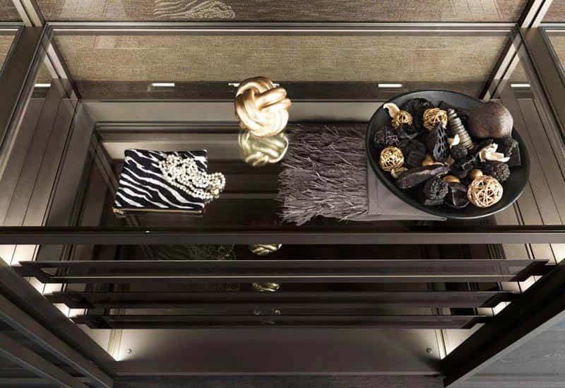 Internal Clear Display Shelves by FCI London