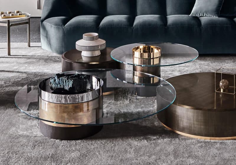Luxury coffee tables with high-end finishes