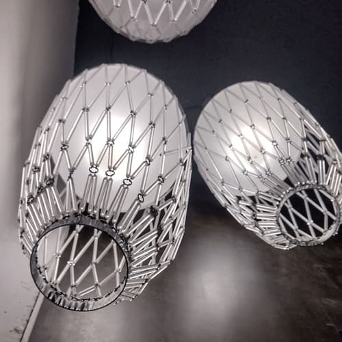 Starnet Single  Pendant Lamp by FCI Clearance by FCI London