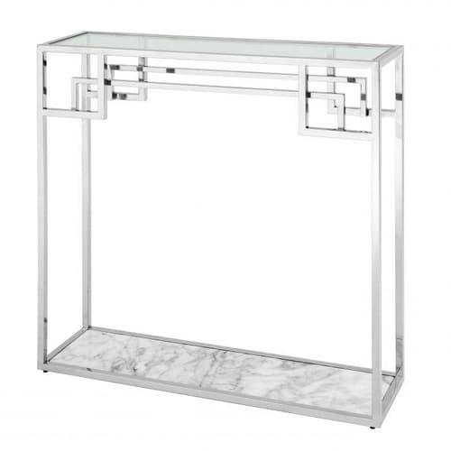 Morris Stainless Steel Console Table by Eichholtz