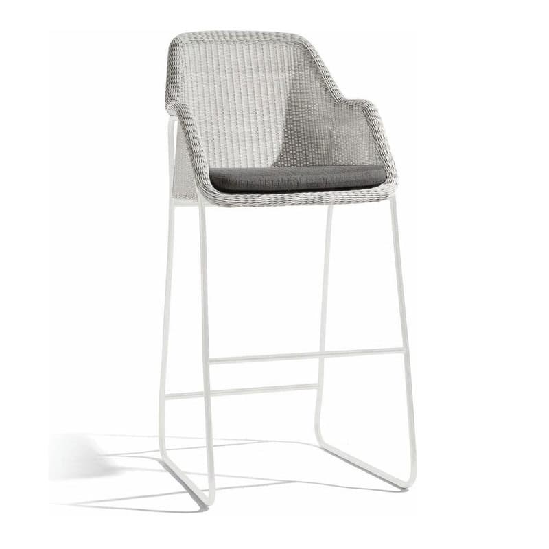 Mood Outdoor Barstool by Manutti