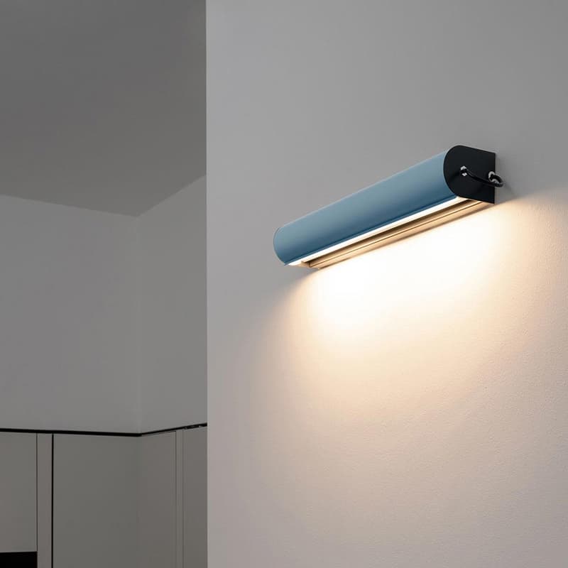 Long Cylindrical Appliance Wall Lamp by Nemo