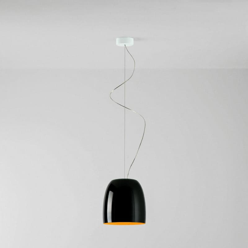 Notte Metal Suspension Lamp by Prandina