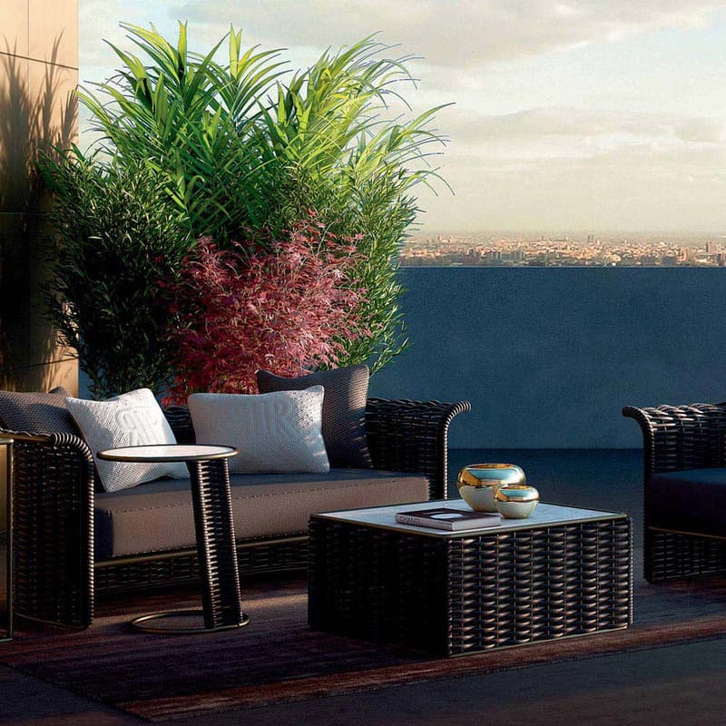 Sun Outdoor Coffee Table by Rugiano