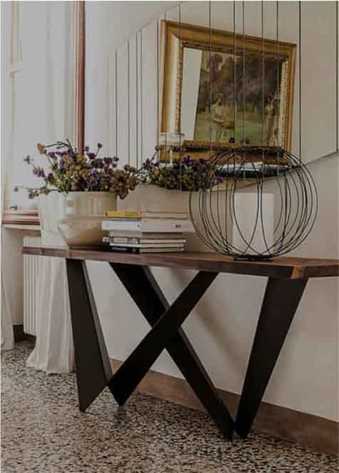 westin console table by cattelan italia