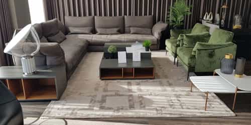 Contemporary Sofas on Display by FCI London