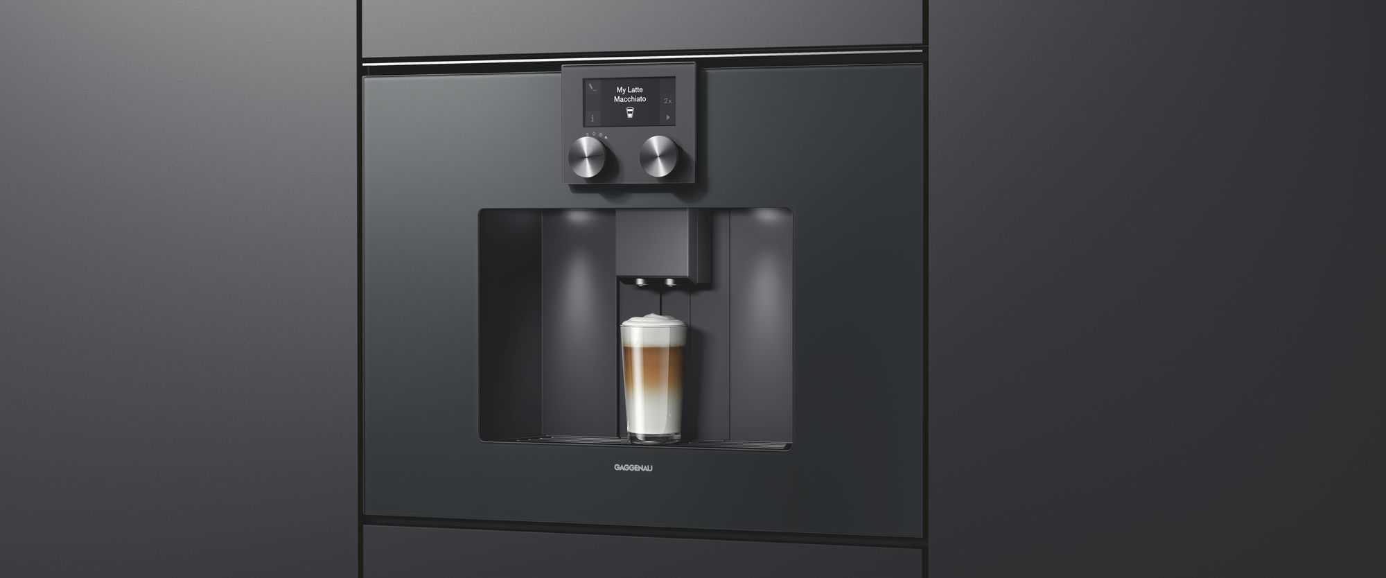 Gaggenau 400 Series Coffee Machines by FCI London