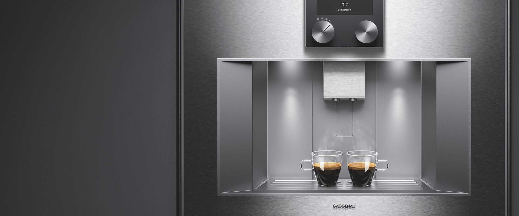 Gaggenau 400 Series Coffee Machines by FCI London
