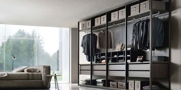 Integrated Walk-In Wardrobe by FCI London