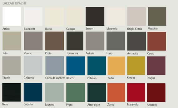 Laccati Opachi