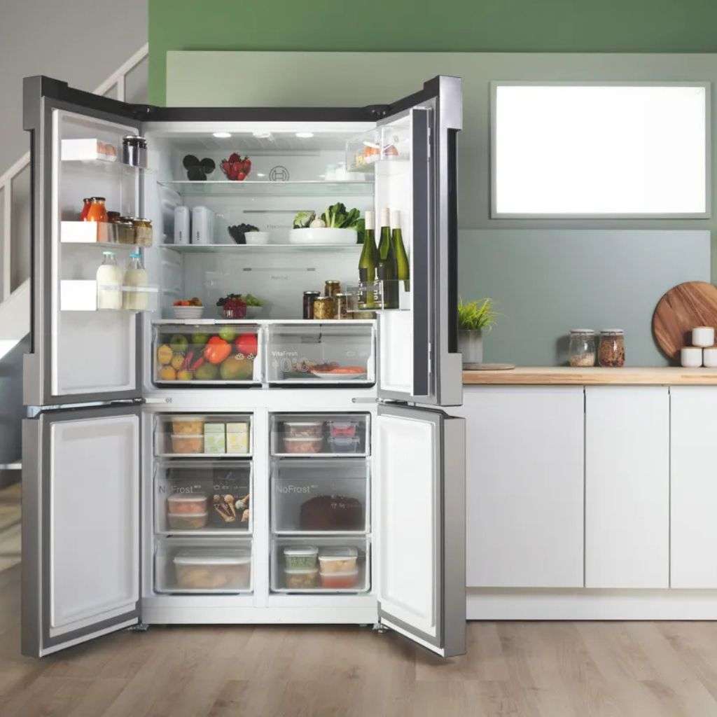 Bosch refrigerator, offering advanced storage and freshness solutions.