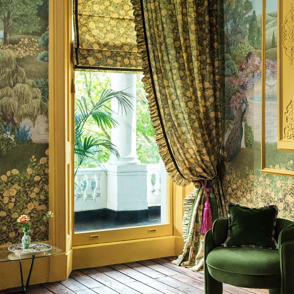 Beautiful garden wallpaper by Cole and Son