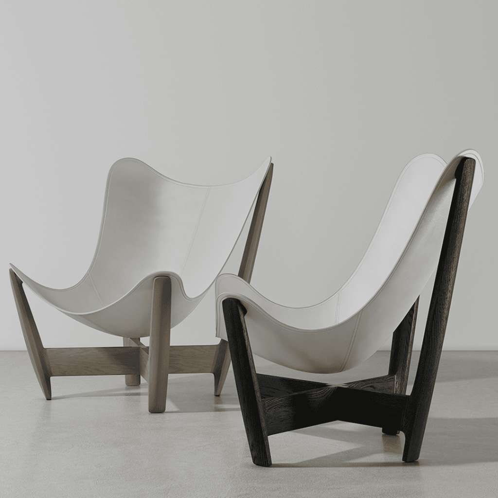 District Eight Buom living set with bold design and contrasting textures for a dynamic space.