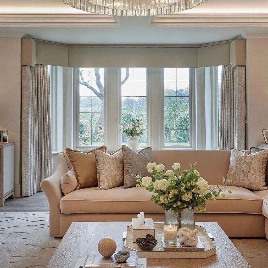 Evitavonni fabric rolls in elegant patterns for cushions and upholstery.