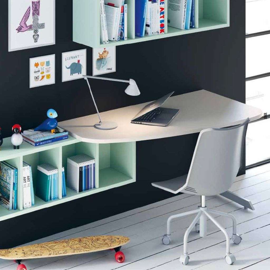 Furbambini playful workspace with a creative touch for a child's study area.