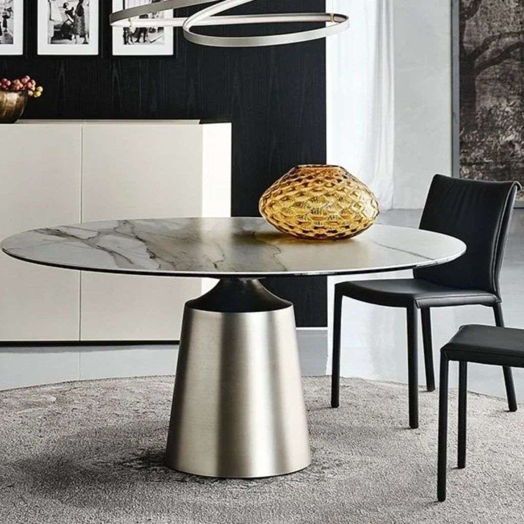 Jesse modern round dining table