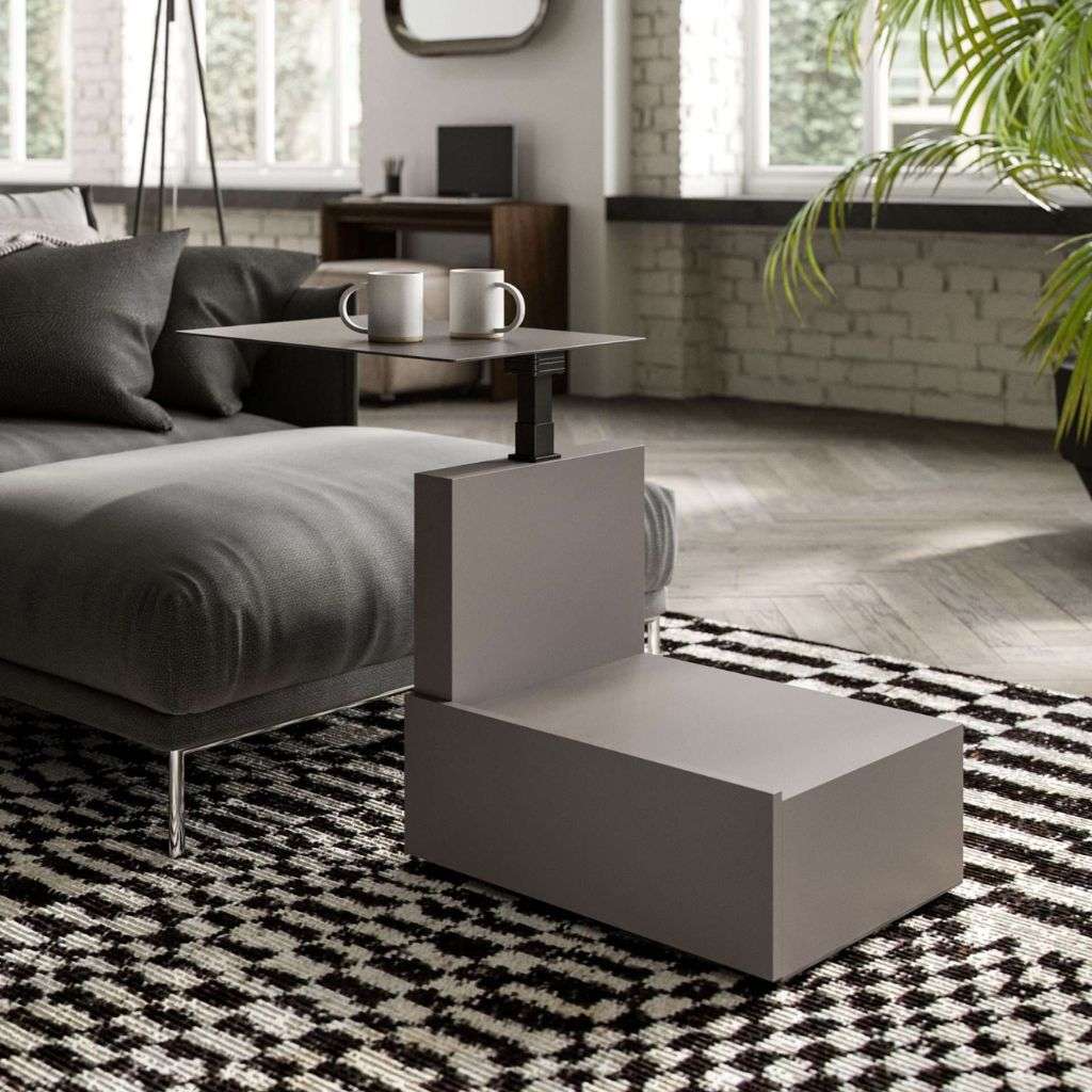 Contemporary side table by Ozzio Italia with a modern design.