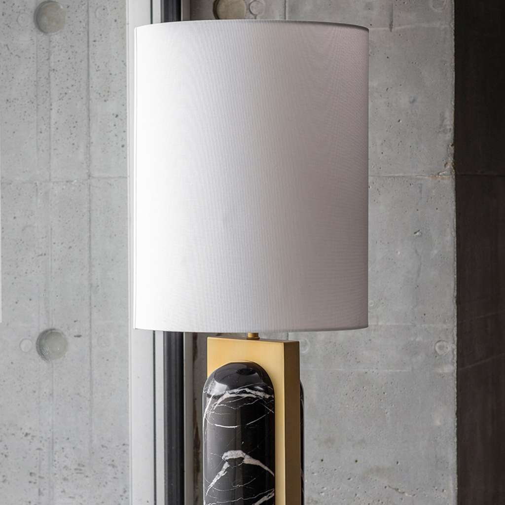 Square In Circle scatter pendant light with wooden base and geometric design.