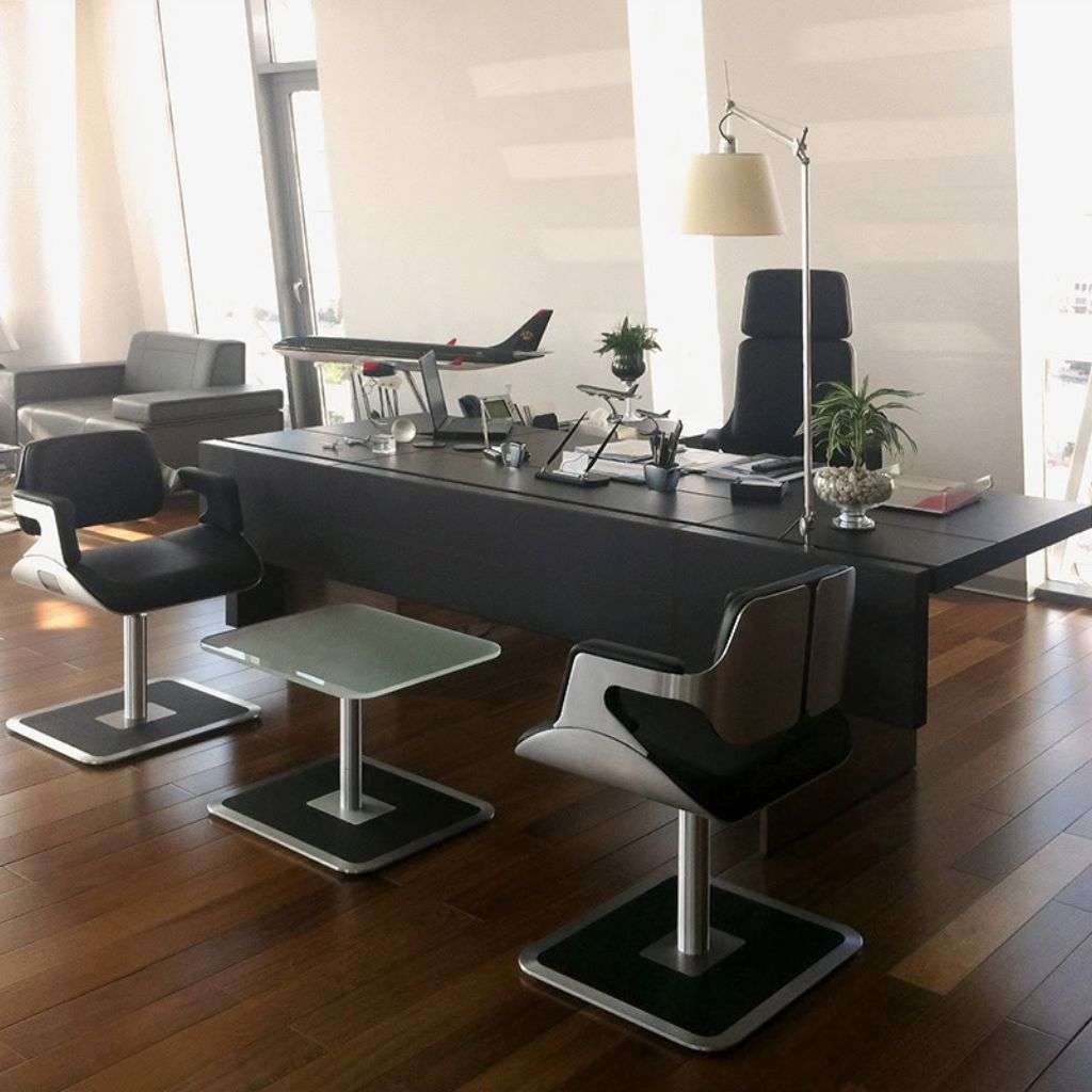 Uffix office with luxurious details and minimalistic elegance for high-end workspaces.