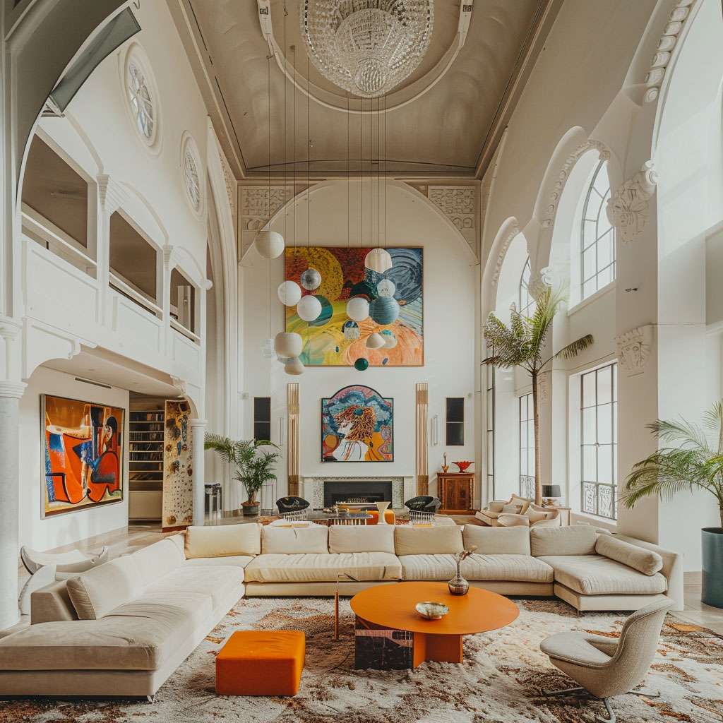 Comfortable, l-shaped corner sofa with a modern design