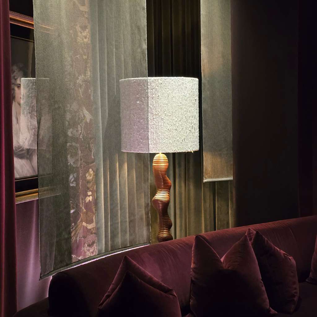 John Cullen accent lighting highlighting luxury décor at WOW!house 2026