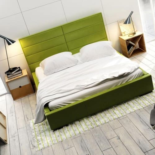 Quaddro Double Bed by B and B Letti