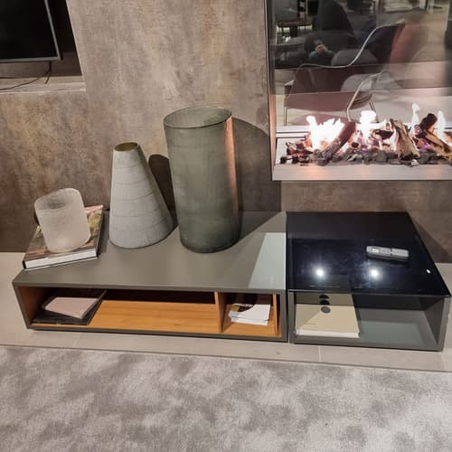 Dab Glass Top Module Coffee Table by Kent | FCI Clearance