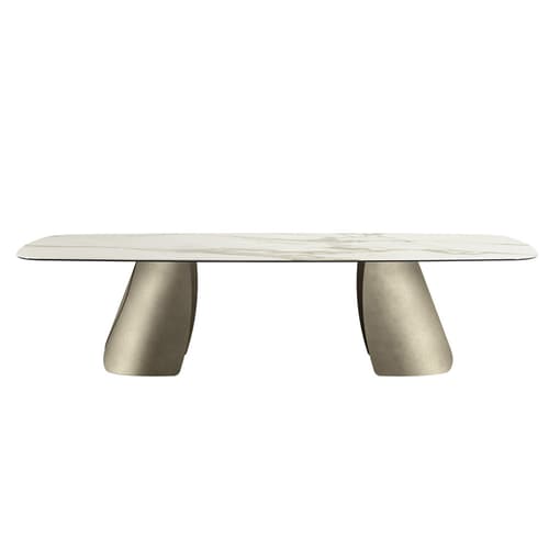 Perla Top Ceramic Dining Table By FCI London
