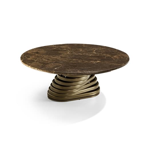 Rotolo Low Top Marble Coffee Table By FCI London