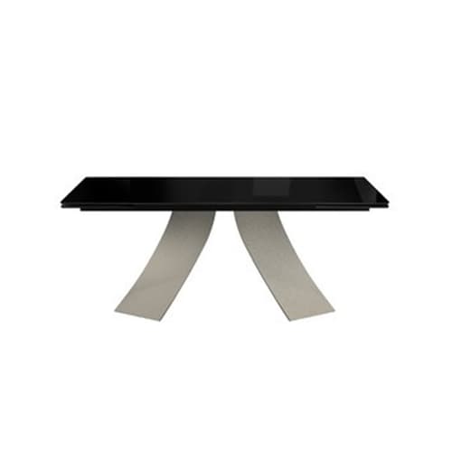 Twist Extendable Top Cristallo Dining Table By FCI London