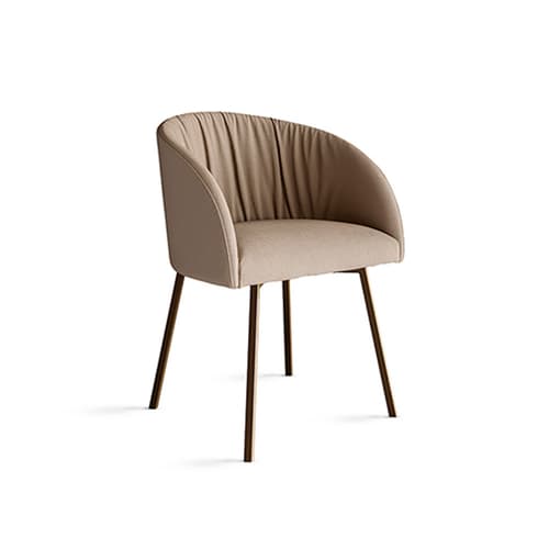 Vulcano With Metal Legs Dining Chair By FCI London