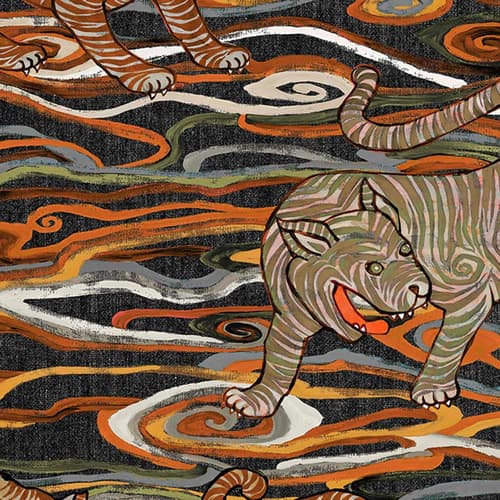 Tigris Wallpaper by Arte