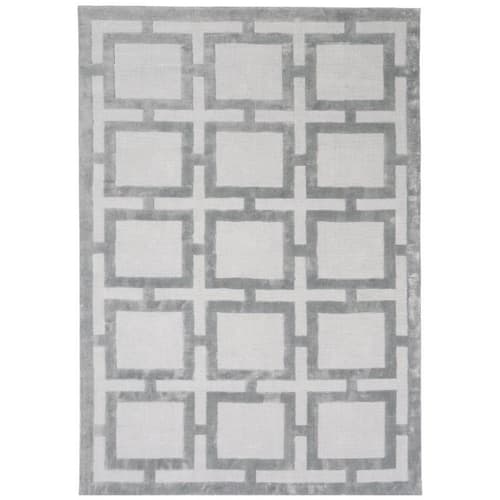 Eaton Silver Rug by Attic Rugs