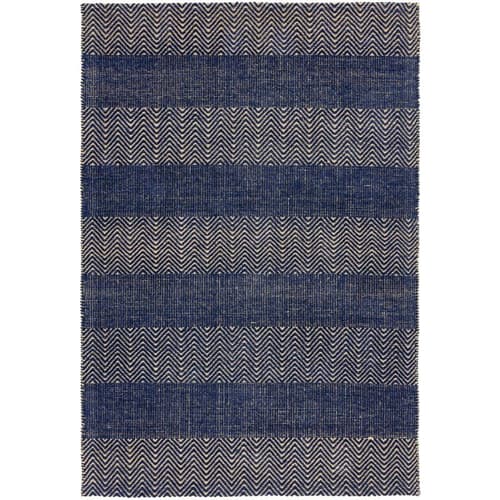 Ives Navy Blue Rug by Attic Rugs