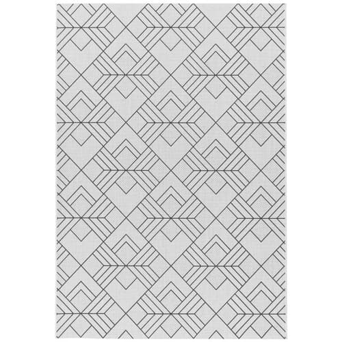 Patio Pat16 Deco Ivory Rug by Attic Rugs