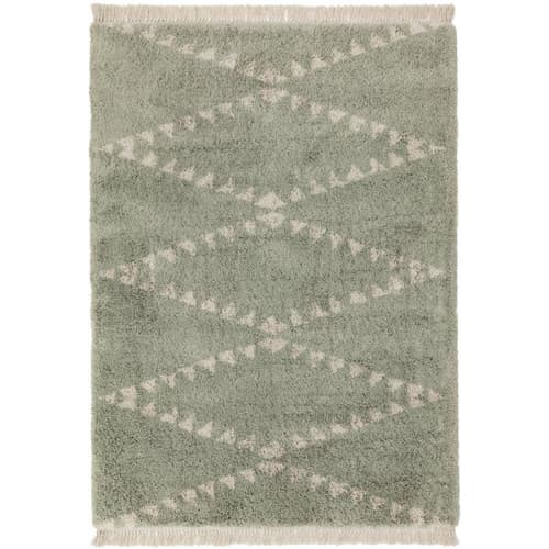 Rocco Rc02 Green Rug by Attic Rugs