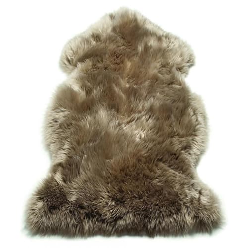 Sheepskin Taupe Rug by Attic Rugs
