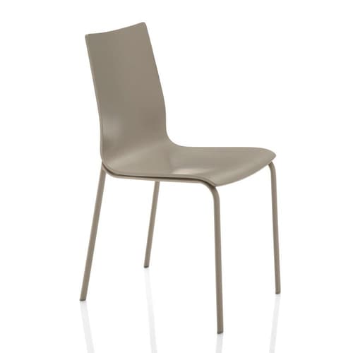 Alfa Without Cushion Dining Chair by Bontempi