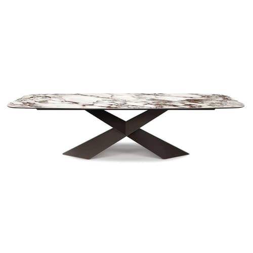 Tyron Keramik dining table with modern design by Cattelan Italia available at FCI London