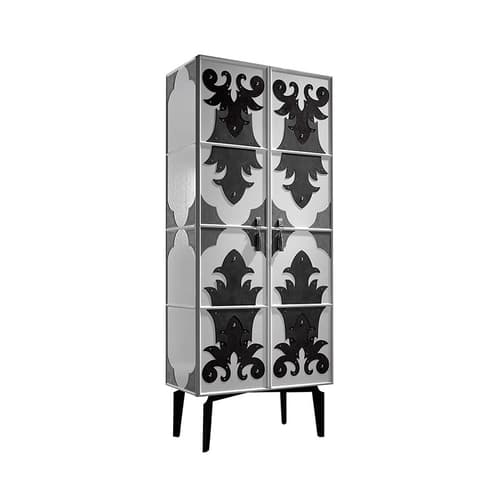 Valentine With Iron Legs Cabinet by Collection Alexandra