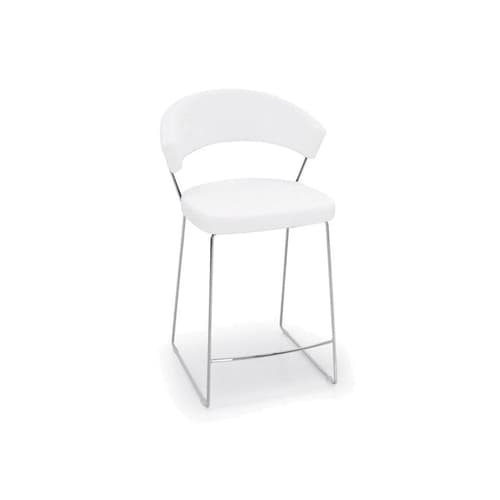New York Upholstered Barstool by Connubia Calligaris