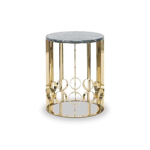 Golden Side Table by Duquesa &Malvada