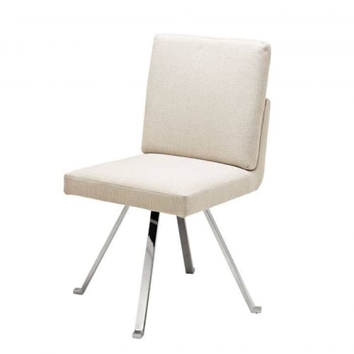 Dirand Stainless Steel Dining Chair by Eichholtz
