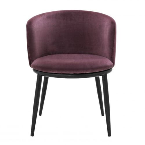 Filmore Set Of 2 Cameron Purple Dining Chair by Eichholtz