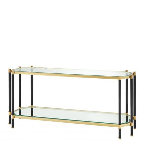 Florence Gold Finish Console Table by Eichholtz
