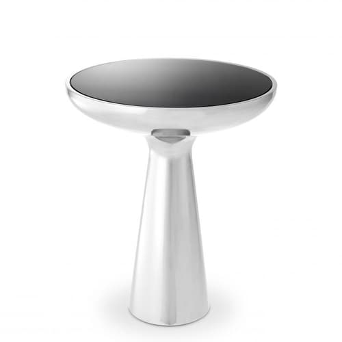 Lindos Low Stainless Steel Side Table by Eichholtz
