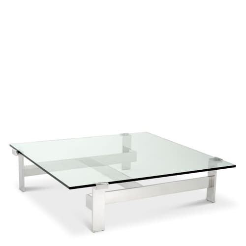Maxim Stainless Steel Coffee Table by Eichholtz