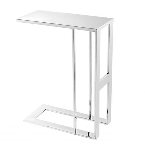 Pierre Stainless Steel Side Table by Eichholtz