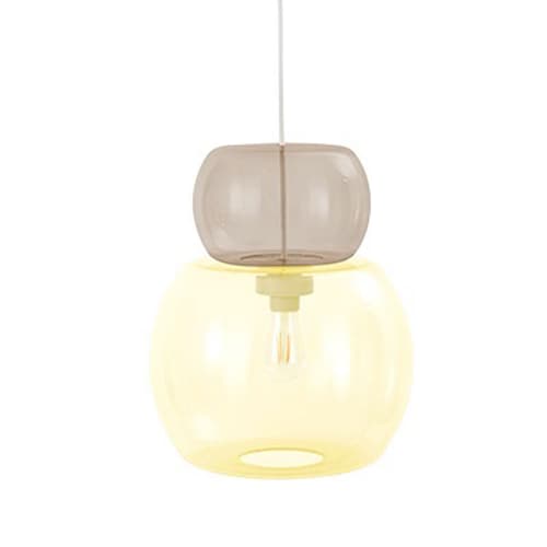 Candyofnie 2D Taupe Yellow Pendant Lamp by Fatboy