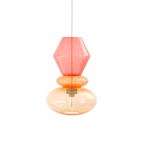 Candyofnie 3H Light Orange Pendant Lamp by Fatboy